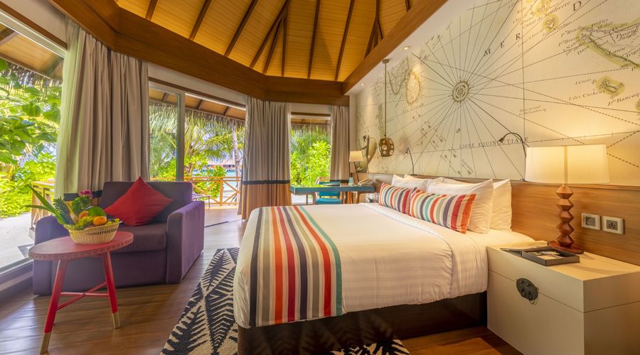beach villas bedroom