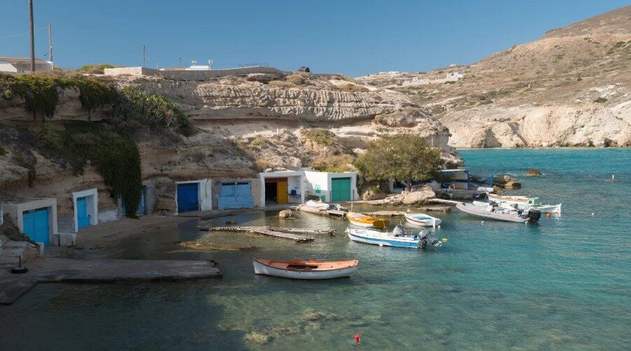 Domes White Coast Milos