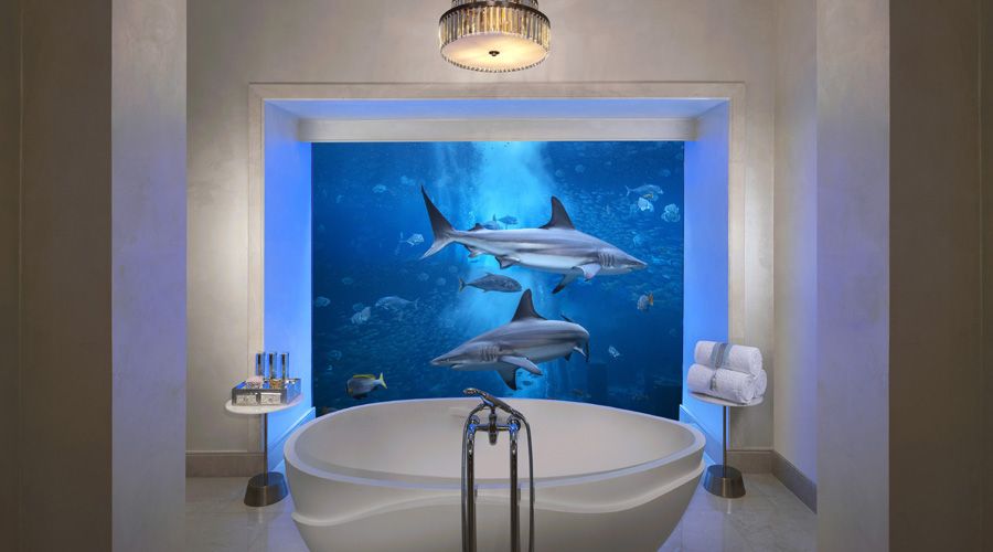 under water suite room bathroom