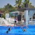 yoga in pool