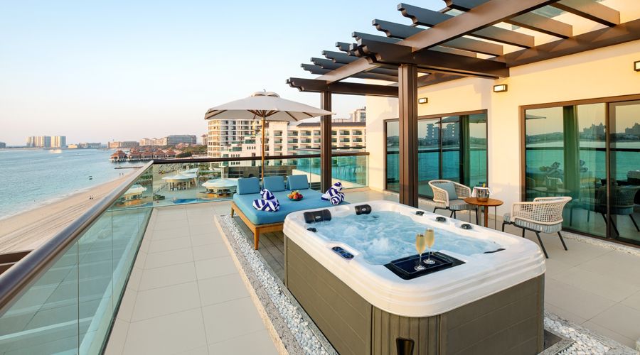 suite sea view with terrace open jacuzzi