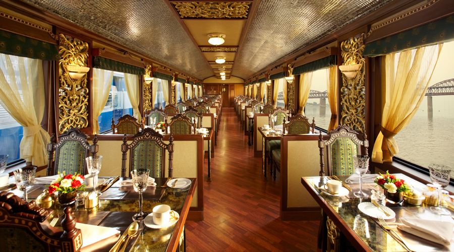 maharaja luxury trains express guests mayur mahal