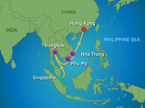 Amazing Singapore To Hong Kong Voyage With Stays Value Added Travel Flights Hotels Cruise Itinerary